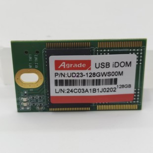 USB 128GWS00M DOM UD23 2.54 电子盘128GB宽温 Agrade工业级MLC
