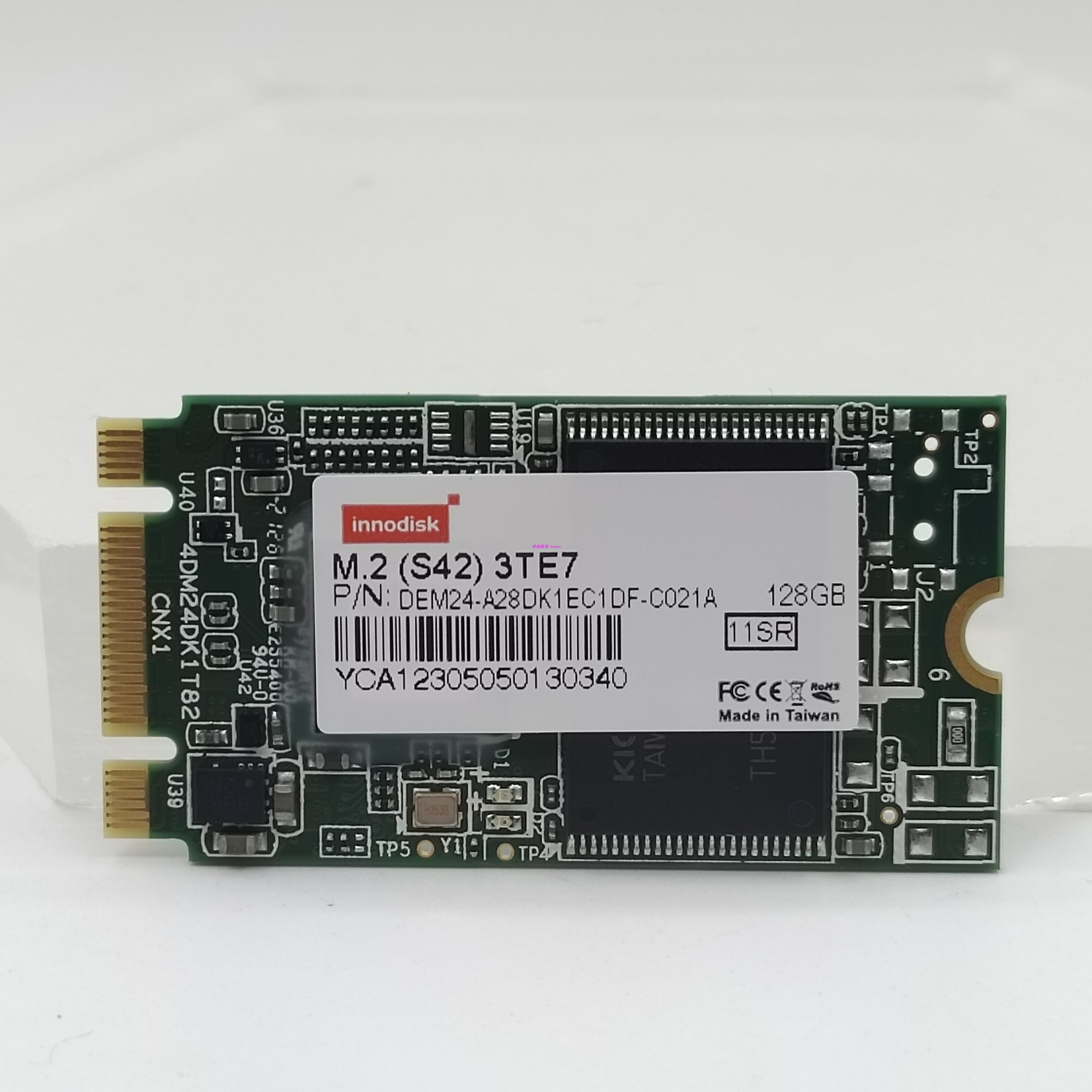 Innodisk宜鼎M.2 (S42) 3TE7固态硬盘 128GB 宽温  SATA协议 现货