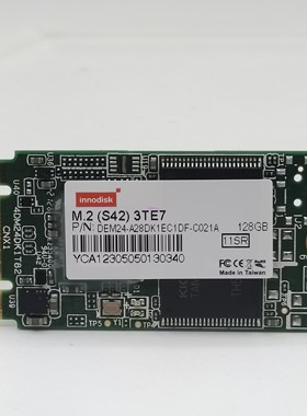 Innodisk宜鼎M.2 (S42) 3TE7固态硬盘 128GB 宽温  SATA协议 现货