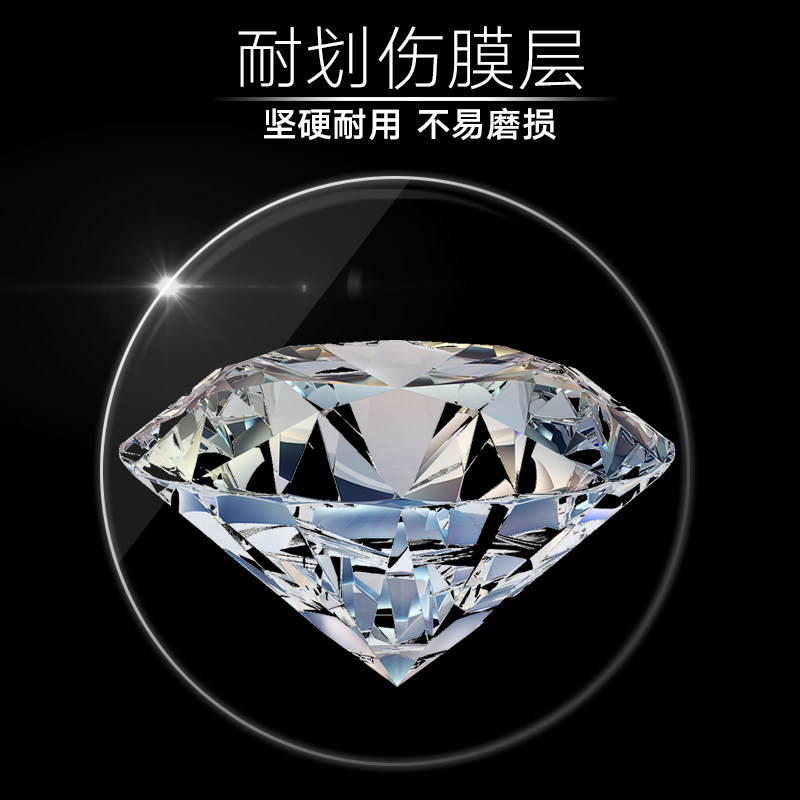 大品牌眼镜片近视定制智能防蓝光数码型耐磨减缓近视疲送镜框实体