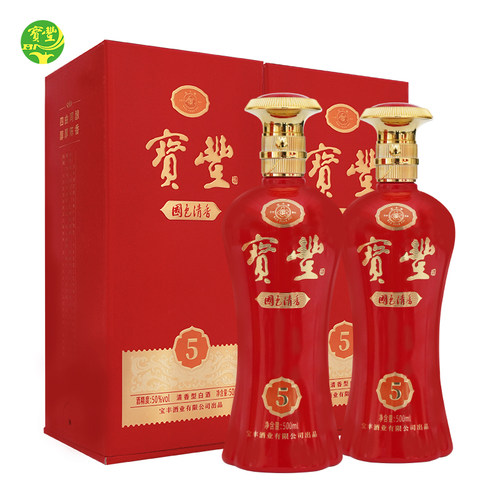 宝丰白酒50度国色清香5