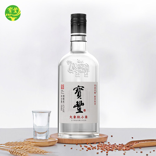 42度大象驮小象500ml单瓶装