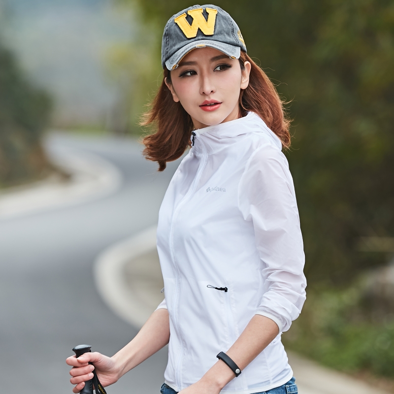 夏季户外皮肤衣男女轻薄外套情侣透气运动防晒风衣沙滩轻薄防晒服(用1元券)