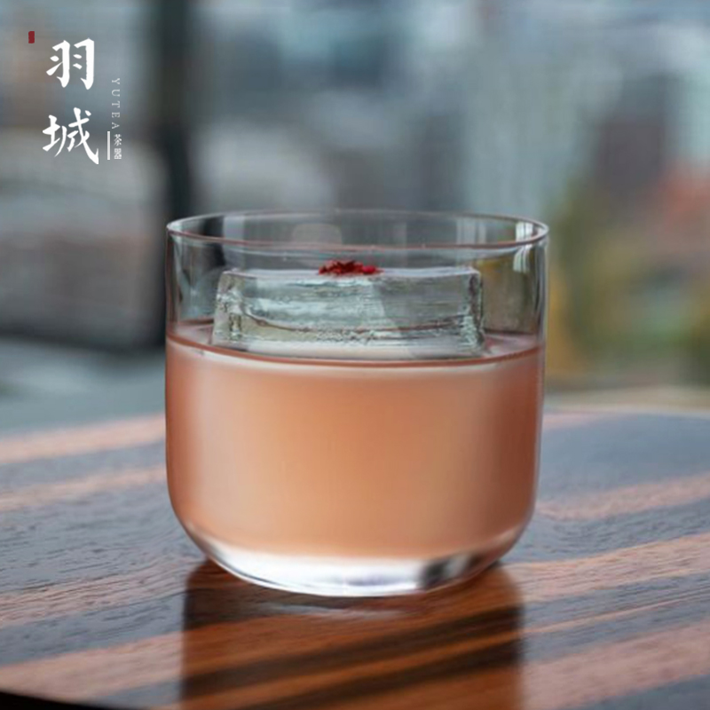 日式水晶玻璃酒杯洋酒杯