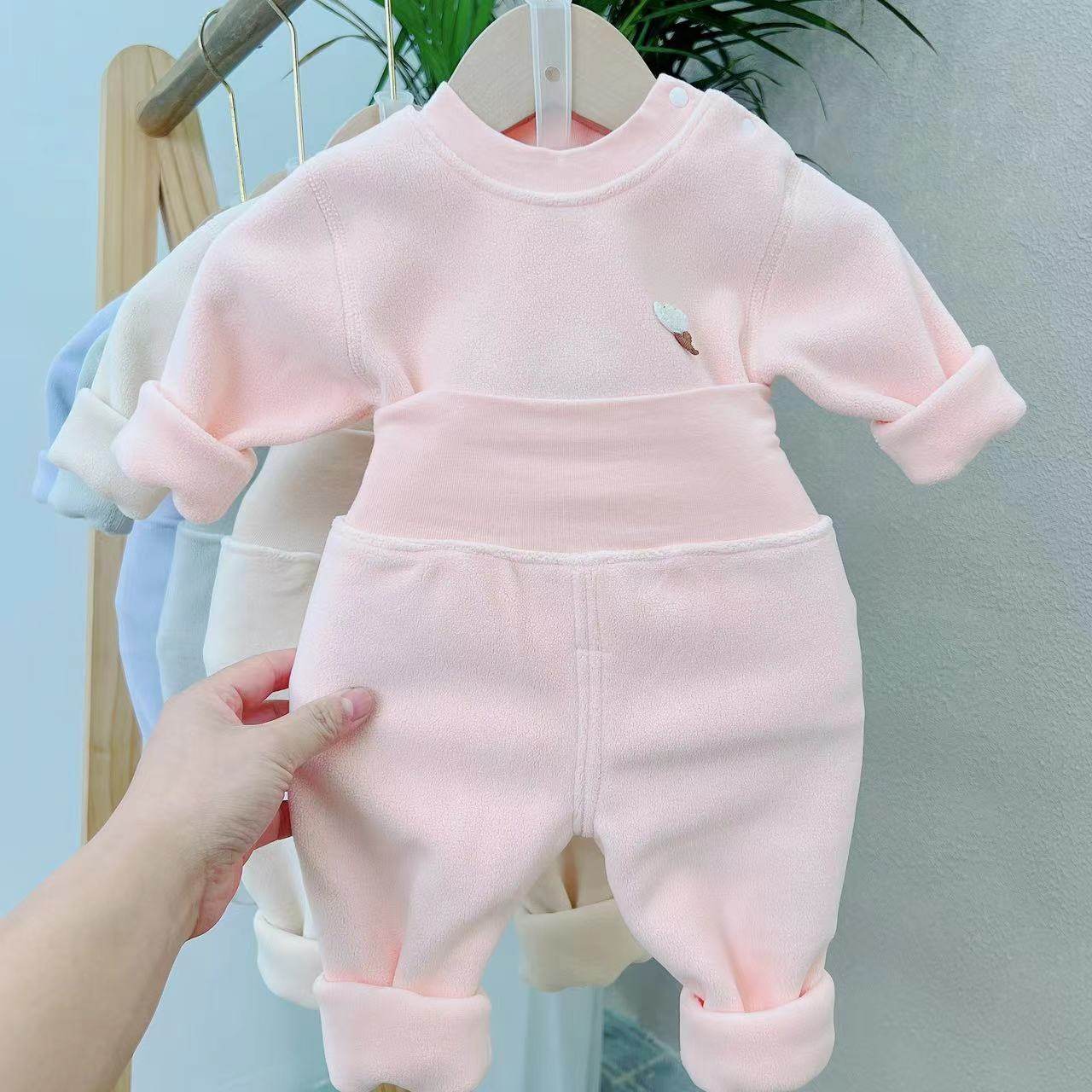 A类奥粒绒DEA86秋冬小宝宝高腰肩开内衣套装婴儿分体套装衣服,童装/婴儿装/亲子装,内衣套装,淘宝优惠券,粉丝福利购,淘宝优惠卷