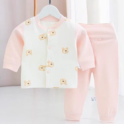 宝宝开衫分体家居服套装