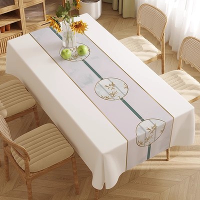 免洗防油防水桌布长方形餐桌布