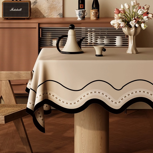 法式复古仿羊皮防油桌布