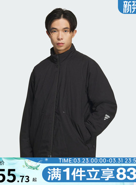 adidas阿迪达斯男子FOS运动休闲立领棉服外套KC2567