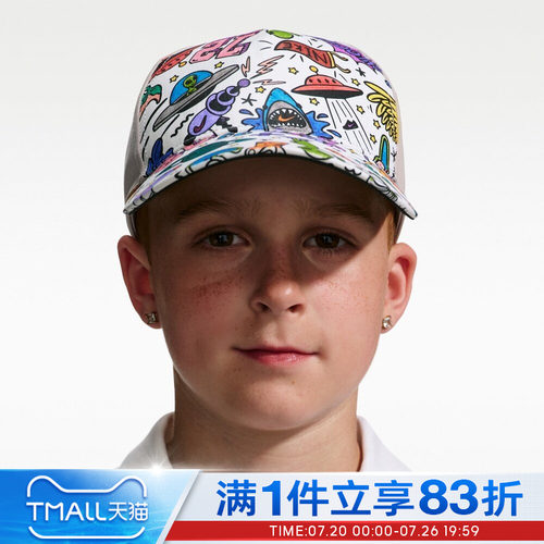 NIKE耐克儿童CLUB CAP S CB PAPER运动休闲帽子IQ1663-211
