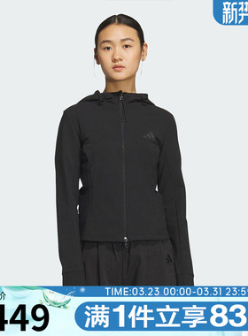 adidas阿迪达斯女子WS SOFT SHELL J运动健身夹克外套KF2671