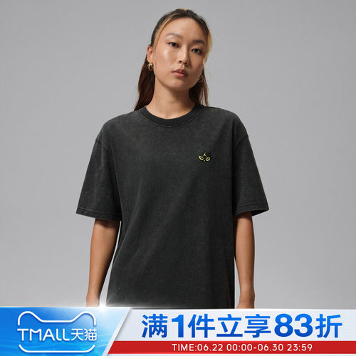 NIKE耐克女子AS W J SS OS GFX TEE运动休闲短袖T恤IW1900-010