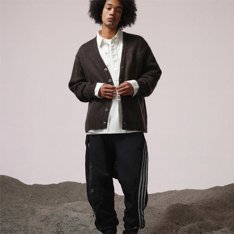 foss潮牌男款外套针织开衫