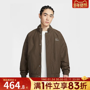 NIKE耐克马年限定新年款男子运动外套加绒保暖健身夹克IQ3705-212