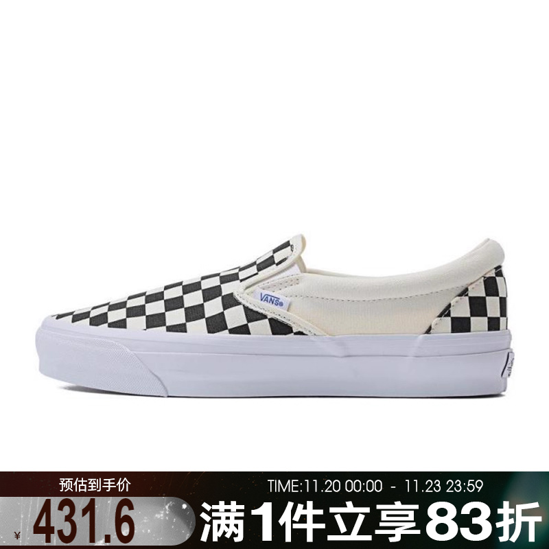 VANS范斯男鞋女鞋Slip-On Reissue 98CL运动帆布鞋VN000CSE2BO