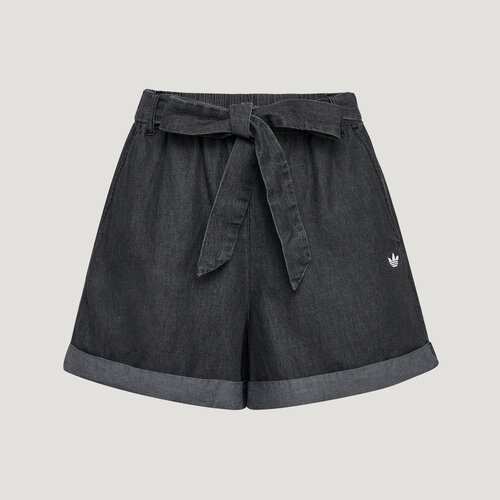 adidas阿迪达斯三叶草女子DENIM SHORT W运动休闲短裤LF4601
