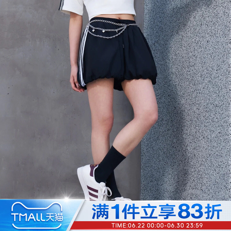 adidas阿迪达斯三叶草女子BALLOON SHORTS运动休闲舒适短裤KY5067 - 实物图