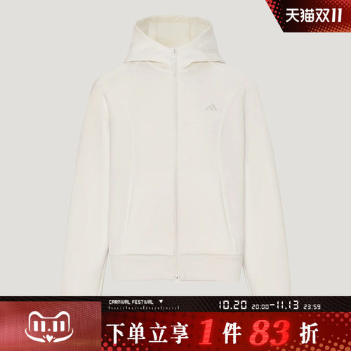 adidas阿迪达斯女子FAV KN JKT运动休闲卫衣外套KZ1602