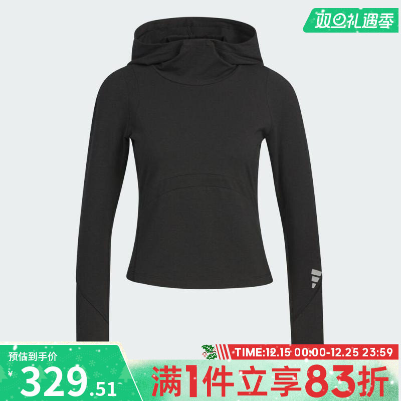 adidas阿迪达斯女子FUSTL W LS TEE运动休闲长袖T恤KC5805