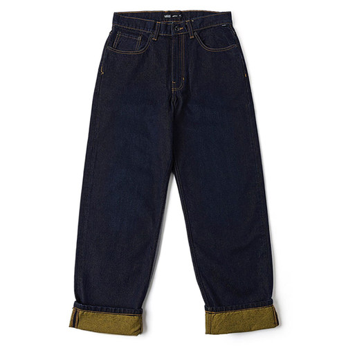 VANS范斯男子Check-5 Loose Denim运动休闲长裤VN000PH6DRR