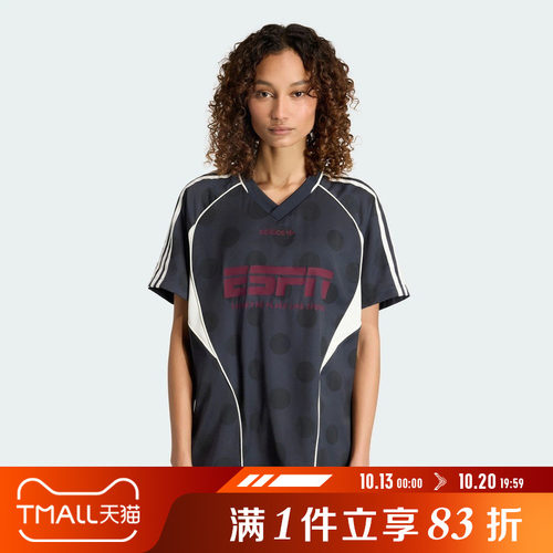 adidas阿迪达斯三叶草女子JERSEY SS运动休闲短袖T恤KV1189