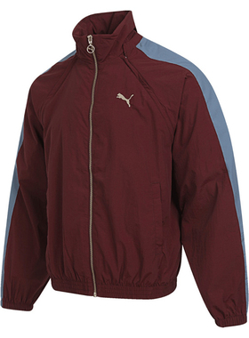 puma彪马男子PRIME RETRO T7 WOVEN运动健身夹克外套63478296