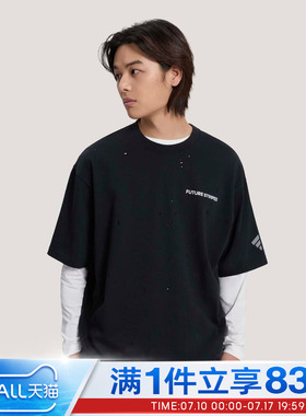 adidas阿迪达斯男子FOS M RH TEE SS运动休闲短袖T恤KS0007