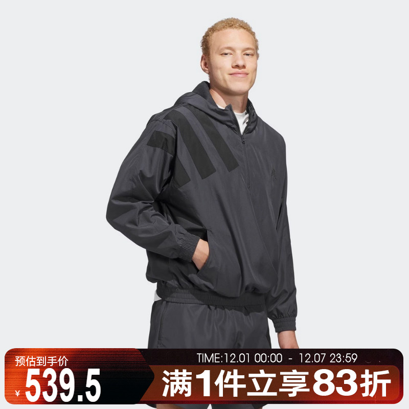 adidas阿迪达斯男子ANTED ANORAK运动健身夹克外套KC1611