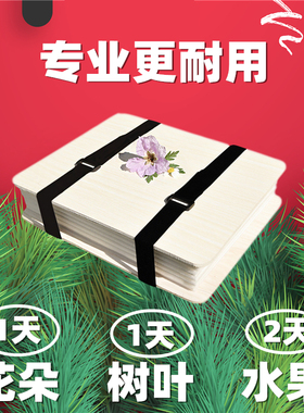 押花器 干花压花板制作植物标本压花器diy手工干花水果片工具套装