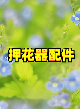 押花器压花器工具替换配件 无纺布欧根纱衬纸海绵绑带 押花器材料