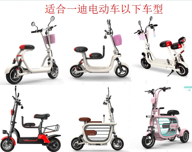 一迪电动车专用充电器锂电池48V电瓶车滑板车