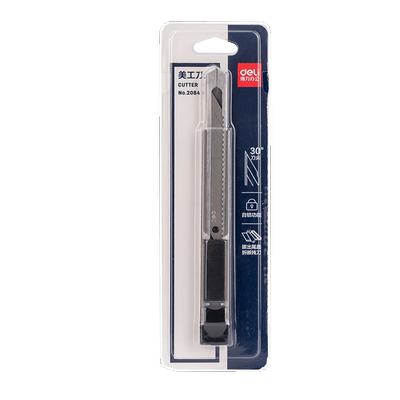 美工刀Deli/得力金属外壳