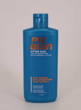 PIZ BUIN美黑定色固色提亮持久滋养小麦色古铜肌 晒后修复乳200ml