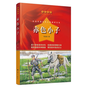 赤色小子红色经典 社 爱国教育丛书小学生三四五六年级课外书抗日英雄人物爱国故事青少年革命传统教育读本儿童励志书籍漓江出版