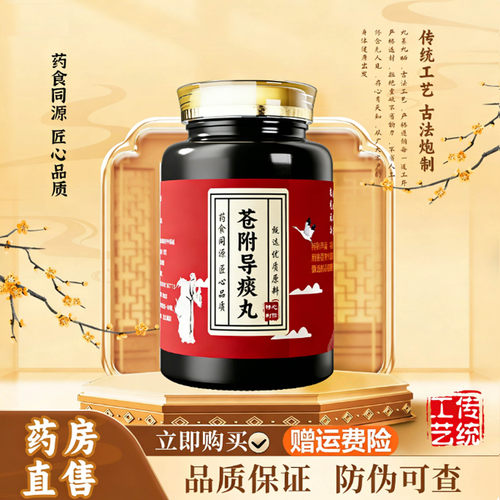 北京同仁堂品质苍附导痰丸