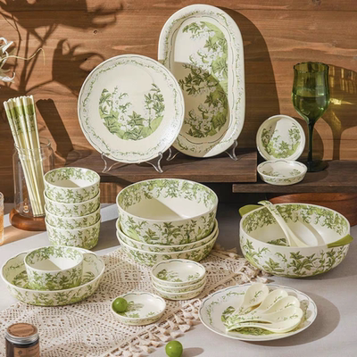 华典铃兰花P东来同款餐具