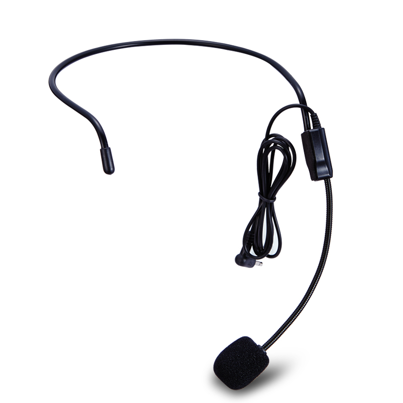 APORO 扩音器话筒有线头戴麦克风教师专用上课小蜜蜂耳麦进口咪