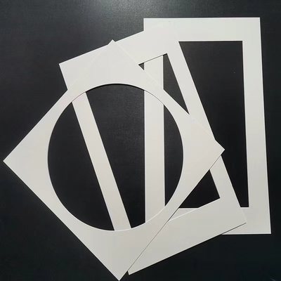 方形相框内衬卡纸白色
