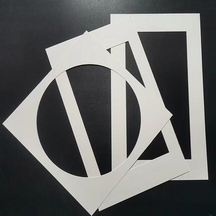 卡纸切割定做相框内衬卡纸画展加厚卡纸国画卡纸雕刻字画装裱卡纸