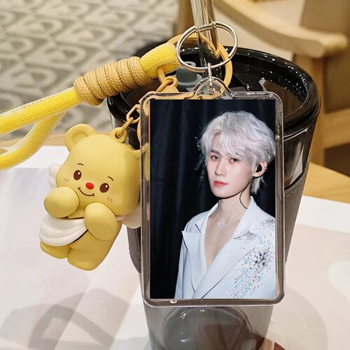 张真源周边钥匙扣DIY照片双面包包小挂件粉丝应援朋友闺蜜礼物