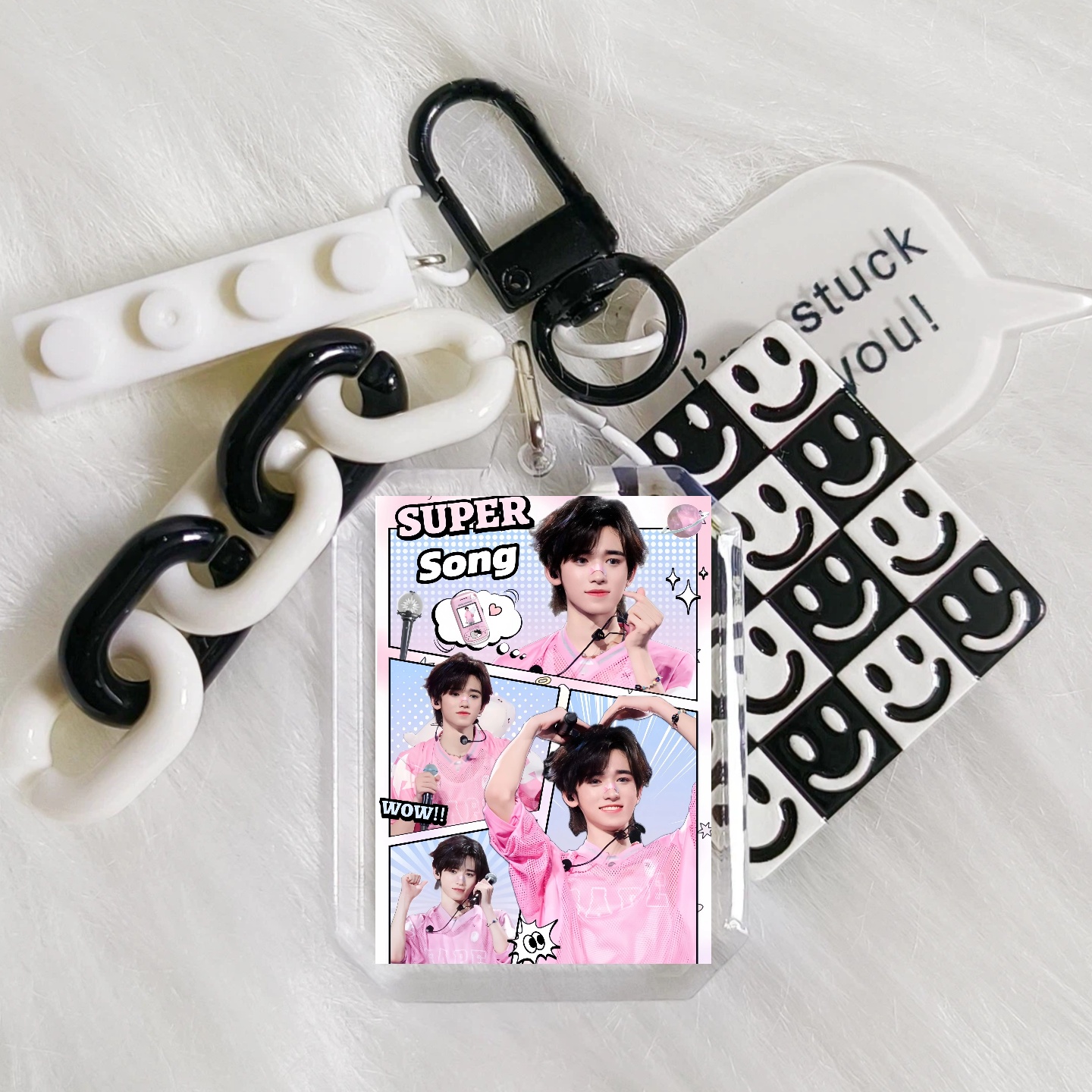 宋亚轩兮周边定制亚克力钥匙扣同款背包书包车钥匙挂件创意礼物