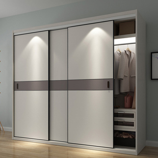 特价衣柜门推拉门定做定制滑移门现代简约欧式柜门卧室衣橱环保门