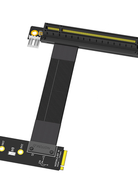 PCIE 1X/4X/8X/16X延长线转M.2 NGFF Key M to PCI-e 16x