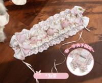 Tea Cat: In-store Stock: Treasure Box Rabbit and Cherry Sweet Pink vintage doll Style lolita dress thumbnail 6