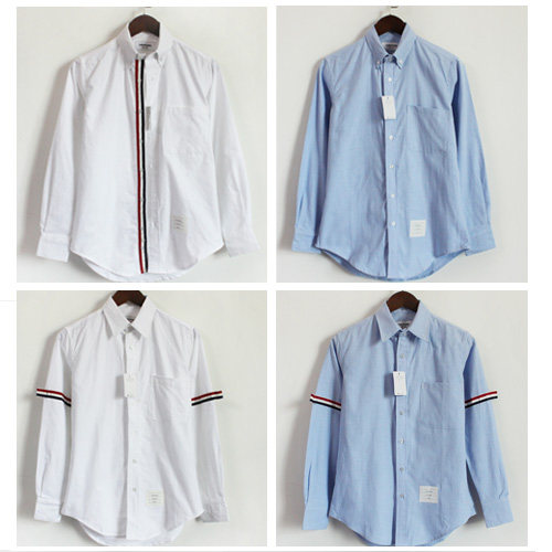 IT代購李易峰楊洋同款tb襯衫紅白藍織帶男女情侶牛津紡長袖襯衣男在類目 男裝, 襯衫中 - 來自Buy2taobao.com提供專業的淘寶代購服務