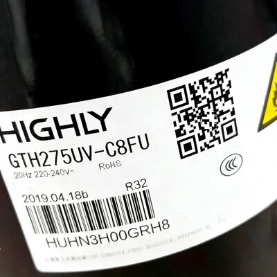 GTH275UV-C8FU GTH270UV-C9EU GTH290UV-C8FU全新空调制冷压缩机