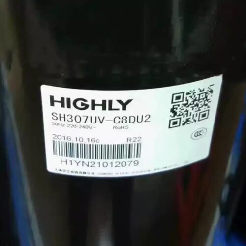海立SH295UV-C8DU2 C8LU SH300HV SH307UV-C8LQ1日立2匹压缩机R22