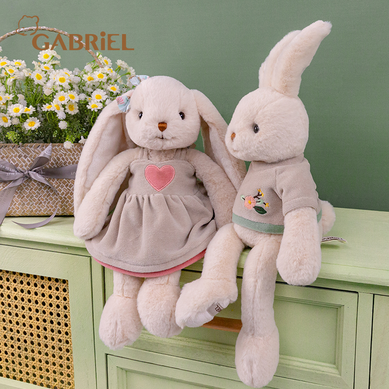 伽百利Gabriel兔子公仔毛绒玩具娃娃玩偶情侣新年礼物送男女孩