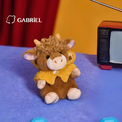 伽百利Gabriel毛绒玩偶玩具魔法斗篷卷毛小牛仔男女礼物可爱创意