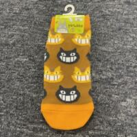 Japanese single export tail single Miyazaki series Totoro Kiki Cat Girl cute cartoon short socks cotton socks thumbnail 7